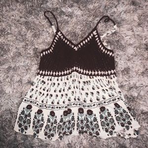 American Rag crochet tank top